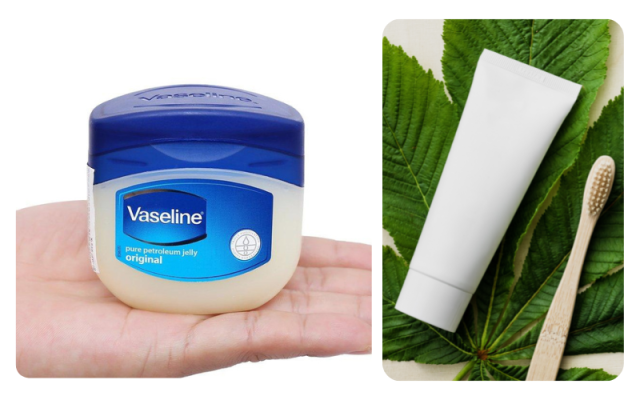 Cách làm sơn móng tay từ kem đánh răng trắng và vaseline